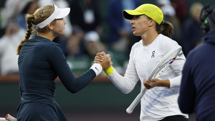 Mirra Andrejevová, Iga Swiateková