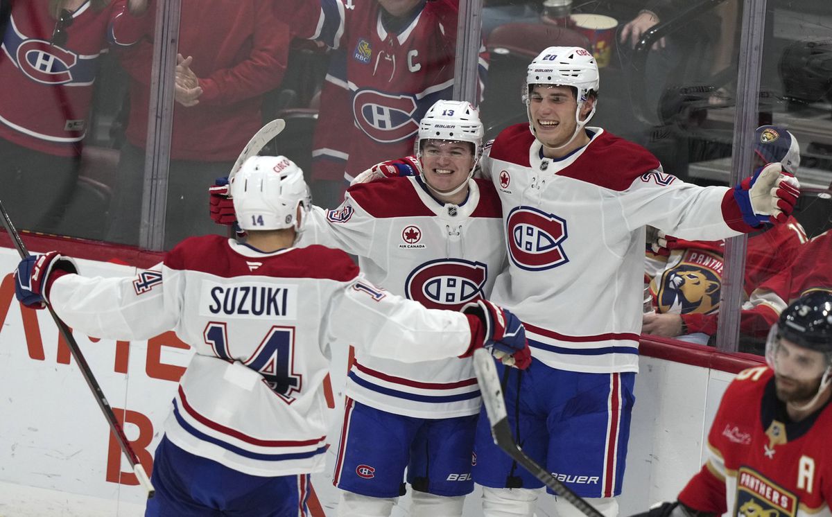 Prvý útok Montrealu: Nick Suzuki, Cole Caufield...