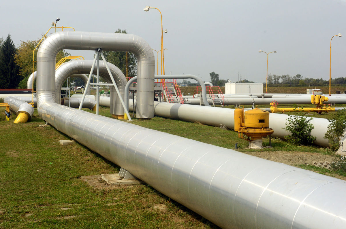 Eustream Veľké Kapušany plynovod vojany