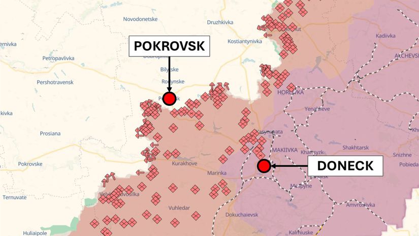 Pokrovsk 17. marca 2025