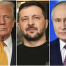 Trump, Zelenskyj, Putin
