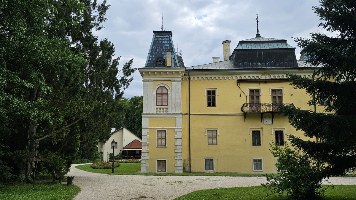 Zadná časť kaštieľa Betliar