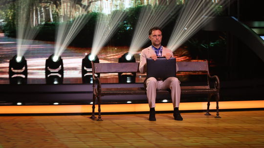 Juraj Kemka ako Forrest Gump v Let’s Dance.