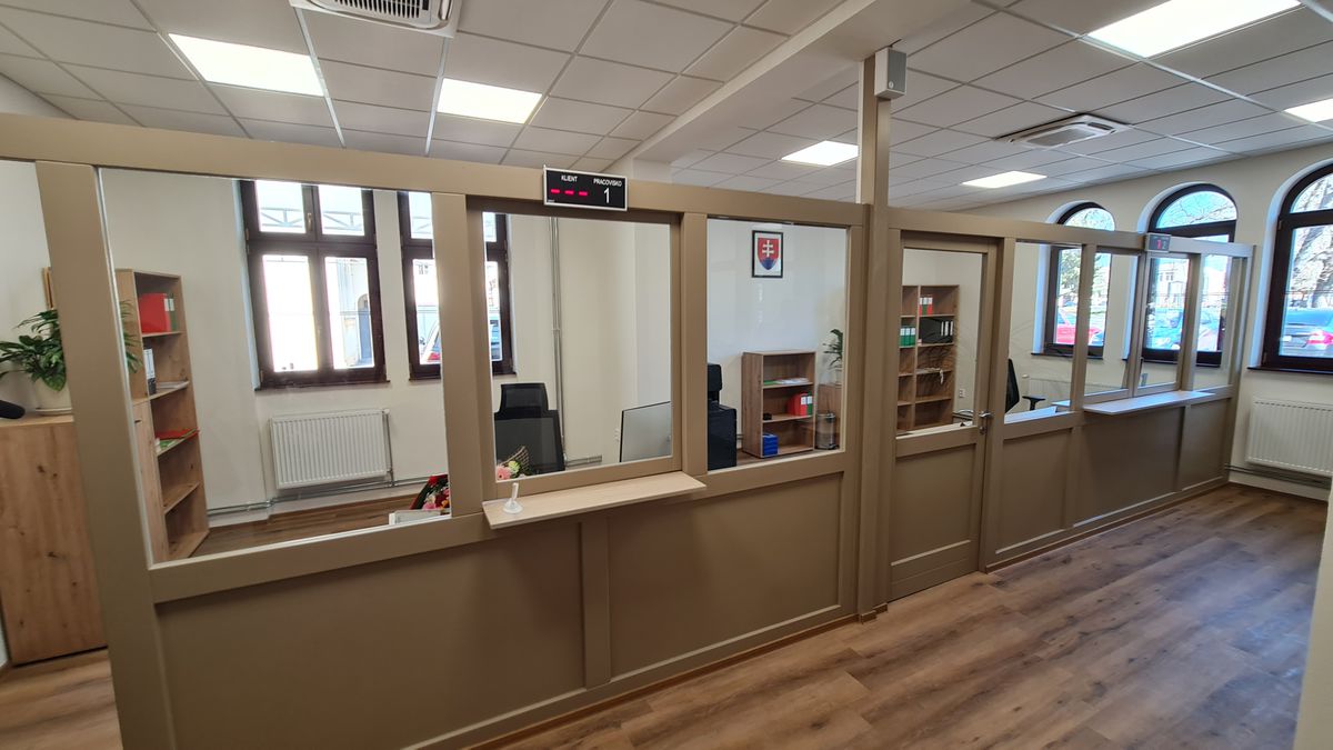 Interiér Centra zdieľaných služieb Tornaľa