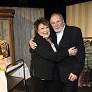 Jiří Štěpnička a Jiřina Bohdalová na oslave narodenín Simony Stašovej.