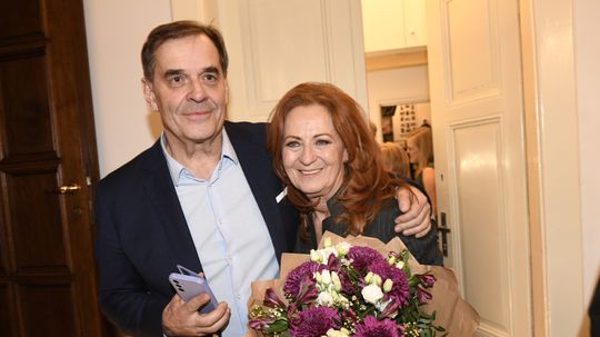  Simona Stašová na oslave svojej 70-ky, po jej...