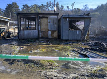 Veľký Šariš požiar