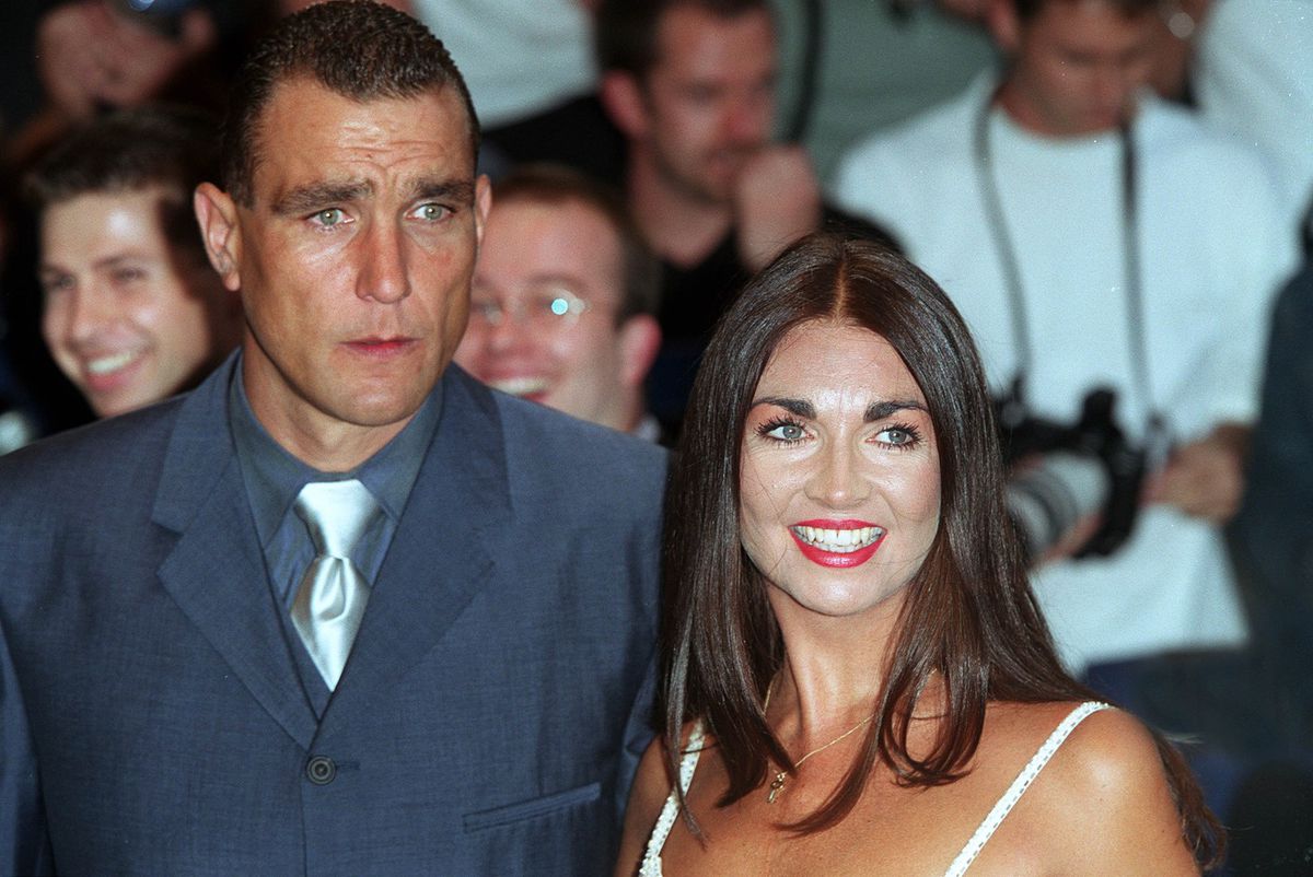 Vinnie Jones a jeho manželka Tanya.