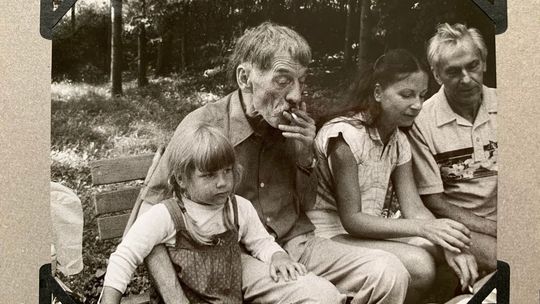Cecília Jílková s Dominikom Tatarkom, mamou...