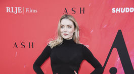 Herečka Sarah Bolger na slávnostnej premiére novinky Ash.