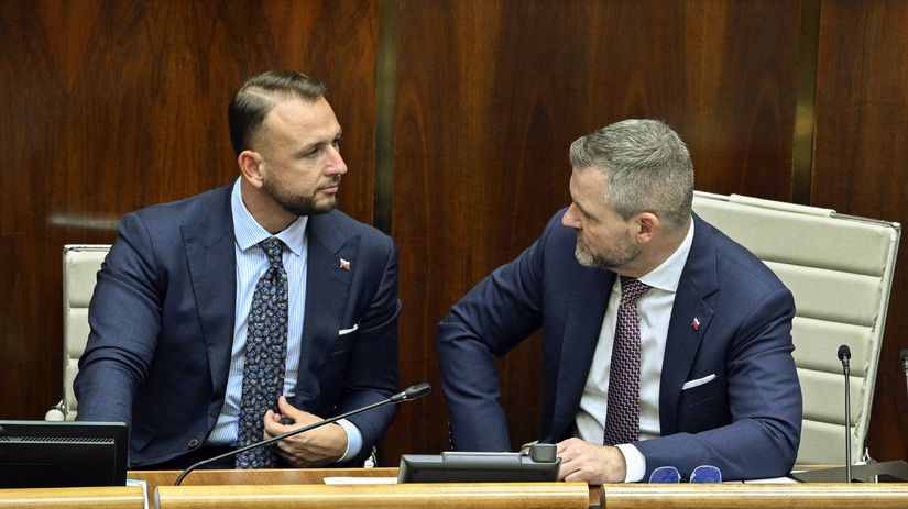 Matúš Šutaj Eštok a Peter Pellegrini