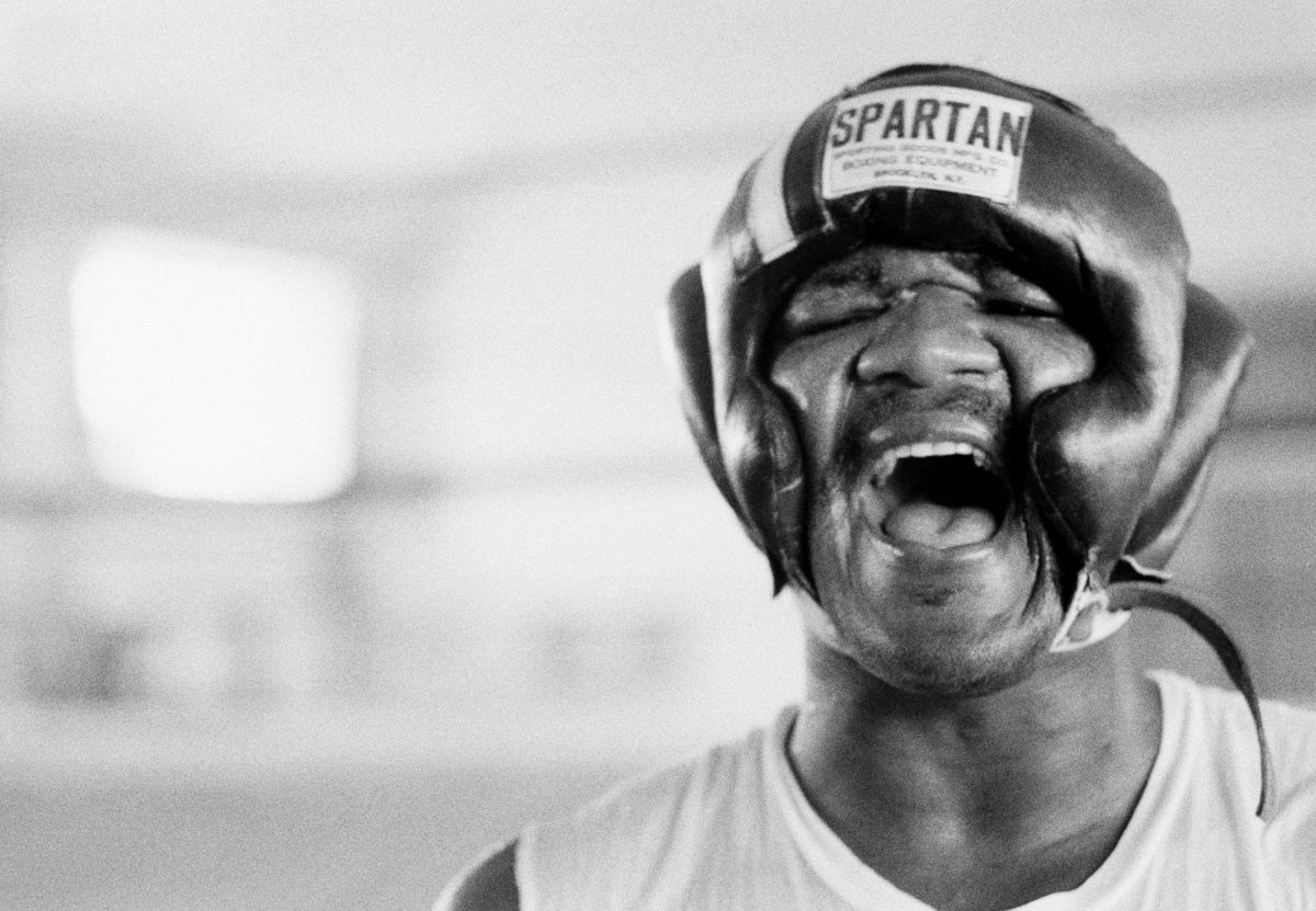 George Foreman na snímke z októbra 1974.