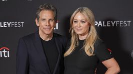 Ben Stiller a jeho manželka Christine Taylor