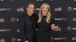 Ben Stiller a jeho manželka Christine Taylor
