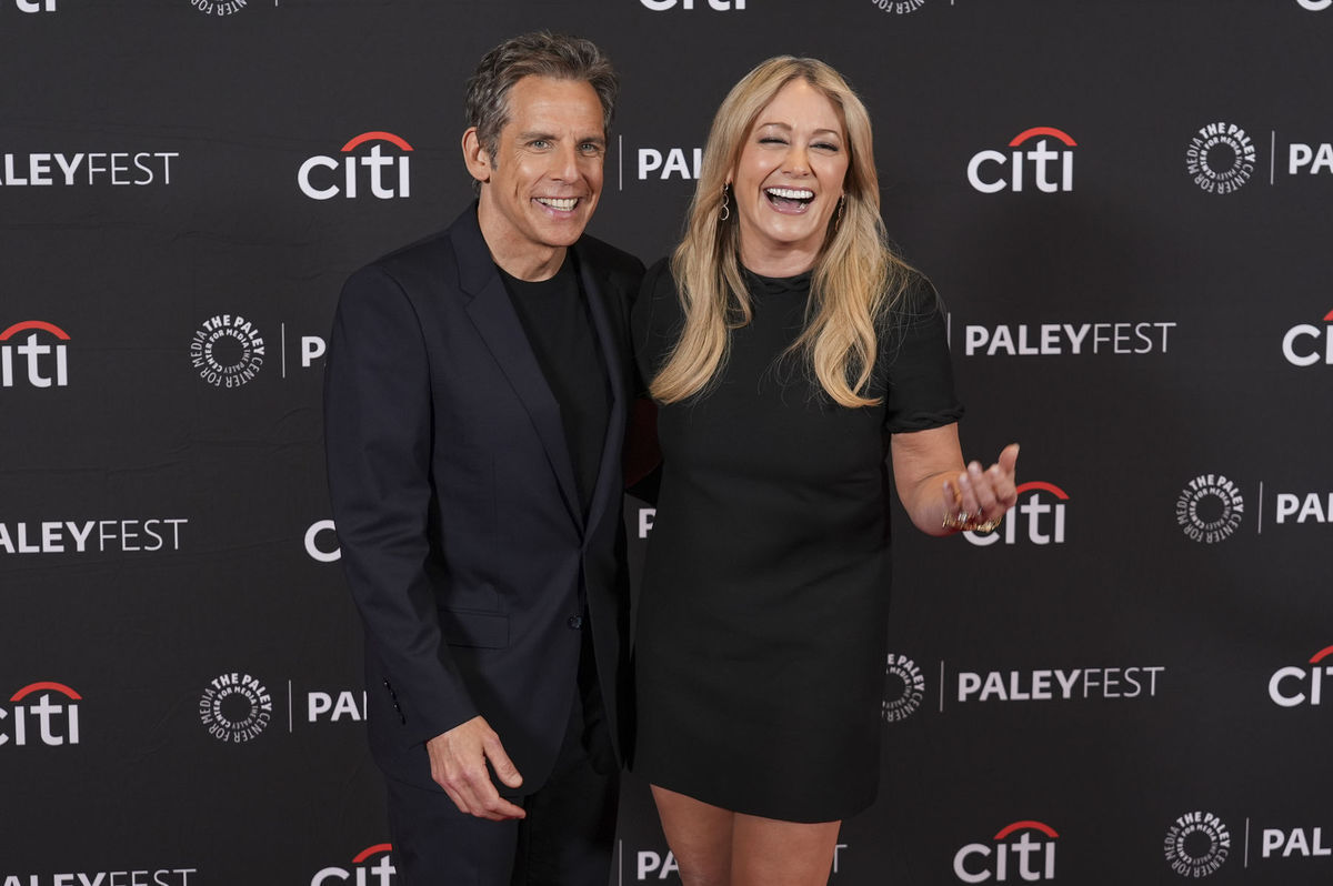 Ben Stiller a jeho manželka Christine Taylor