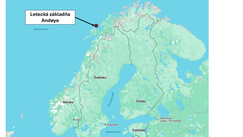 Letecká základňa Andøya, Lofoty, Nórsko