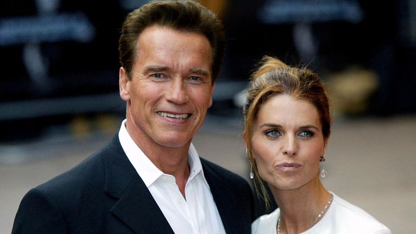 Arnold Schwarzenegger a Maria Shriver