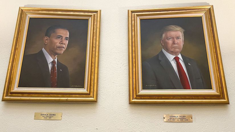 Trump / Obama /