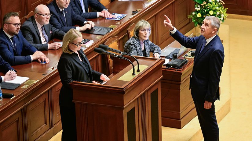 Jana Černochová / Andrej Babiš /