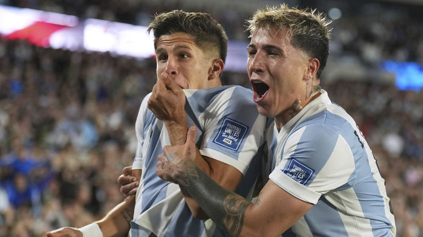 Južná Amerika Futbal MS kvalifikácia Argentína...