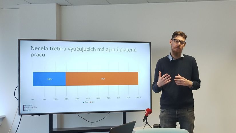 Analytik Centra vzdelávacích analýz Marek Rehúš.