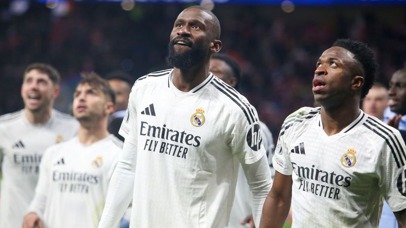 Antonio Rüdiger, Vinicius Jr.