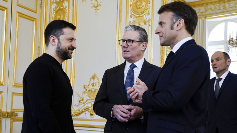 zelenskyj, starmer, macron