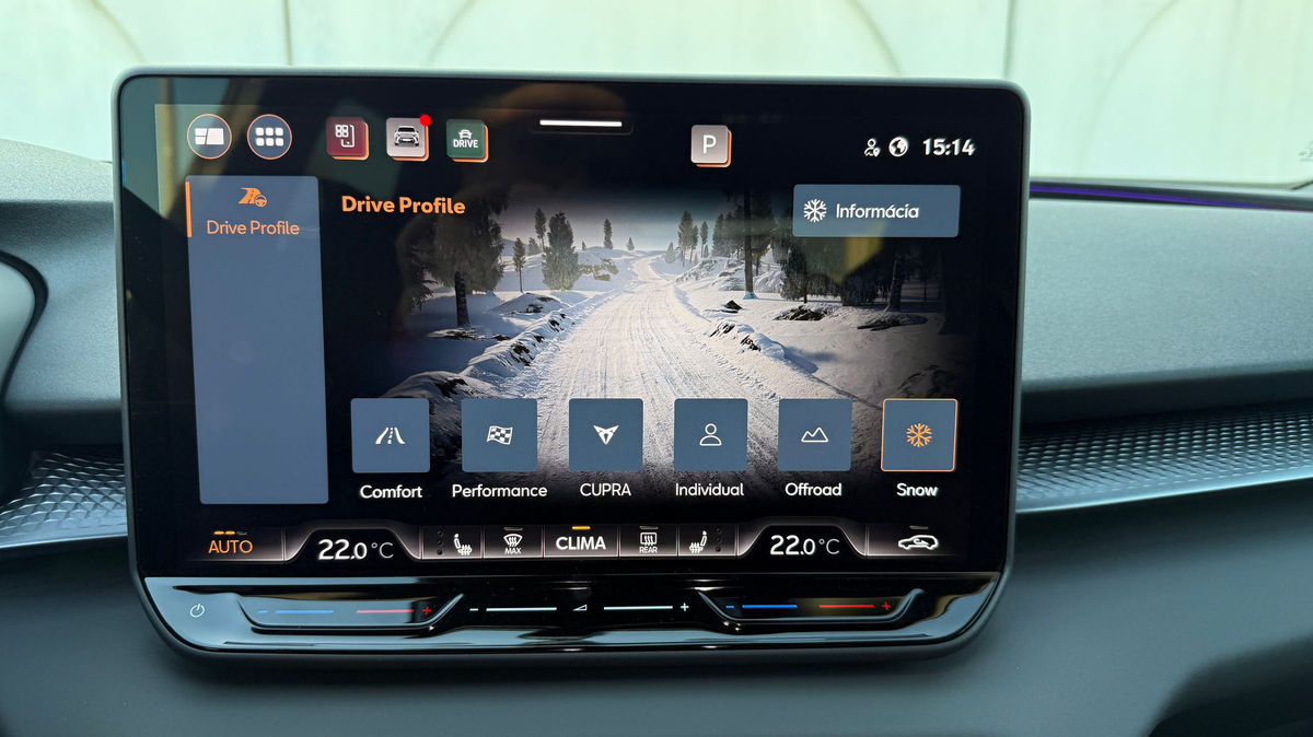 Na výber máte niekoľko jazdných režimov.