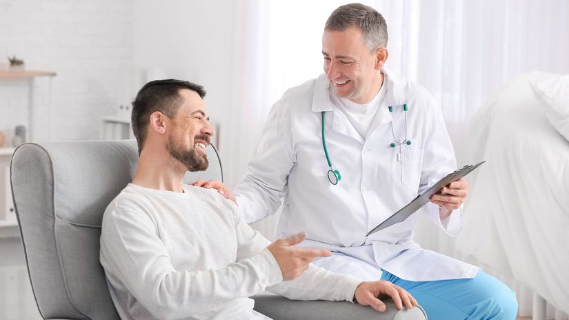 doktor, lekár, vyšetrenie, kolonoskopia
