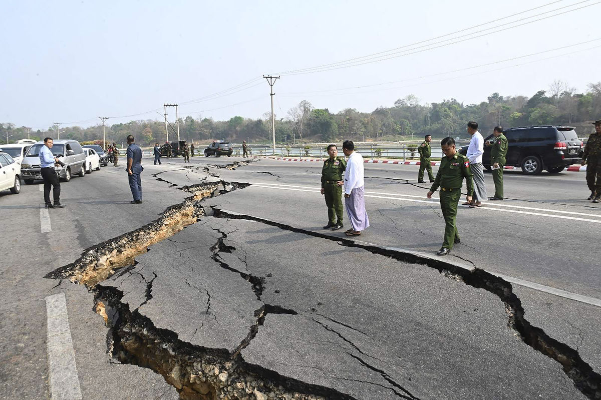Myanmar Earthquake, zemetrasenie