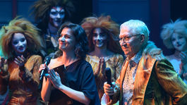 Oslávenec Karol Čálik a umelecká manažérka...