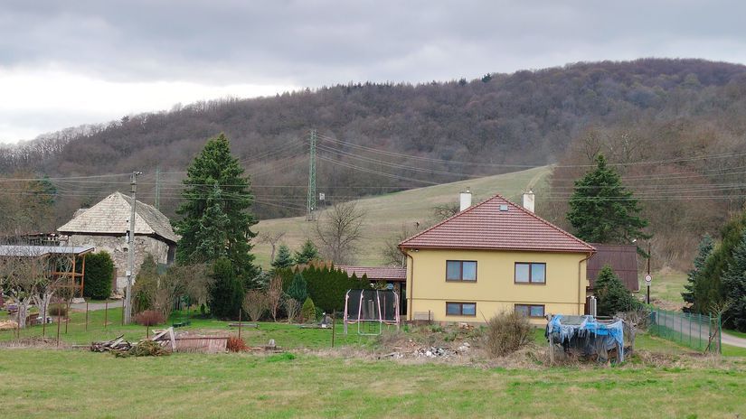 Lokalita (kopec za domom), v ktorej našli...