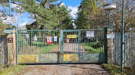 Vstup do areálu vysielača