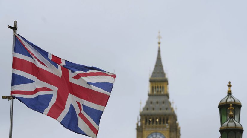 Britain flag / Big Ben /
