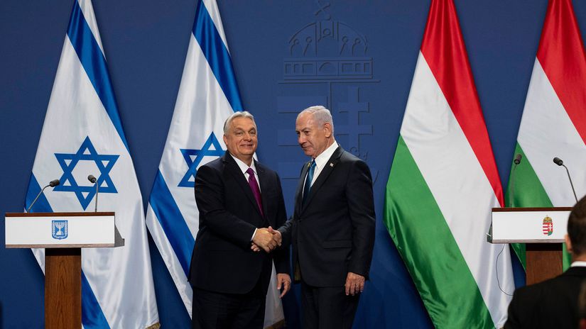 Benjamin Netanjahu / Viktor Orbán /