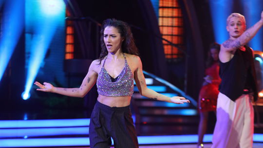 Eva Burešová a Matyáš Adamec a ich samba.