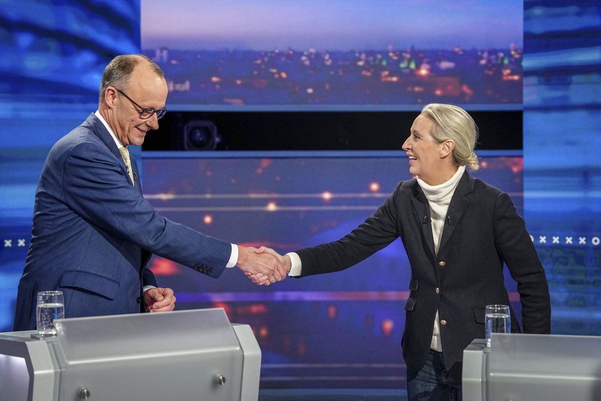 Friedrich Merz, Alice Weidelová, Alice Weidel,...