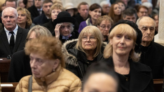 Medzi smútočnými hosťami bola aj vdova po...