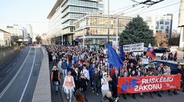 protest pochod bratislava