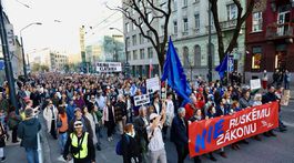 protest pochod bratislava