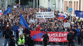 protest pochod bratislava