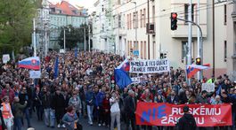 protest pochod bratislava