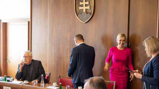 Ministerka hospodárstva Denisa Saková (Hlas) na...
