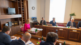 Ministerka hospodárstva Denisa Saková (Hlas) na...