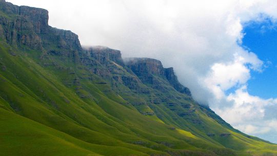 Lesotho, vodopád Maletsunyane