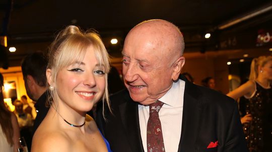 Anna Julie Slováčková s otcom Felixom Slováčkom. 