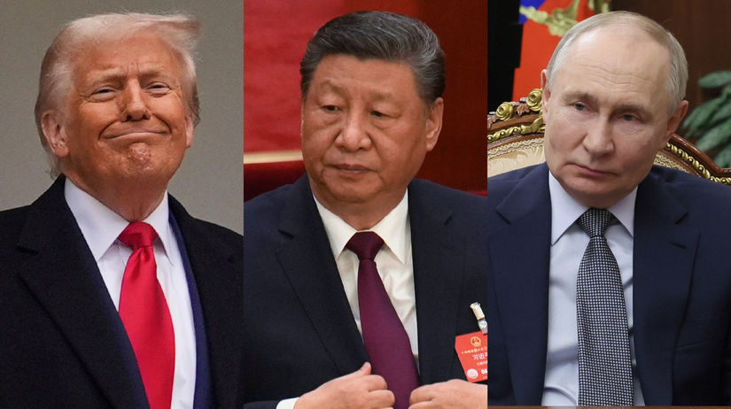 Trump, Si, Putin