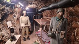 Časť expozície v protileteckom kryte