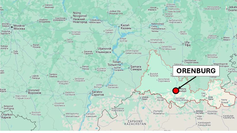 Orenburg a Orenburská oblasť, Ruská federácia