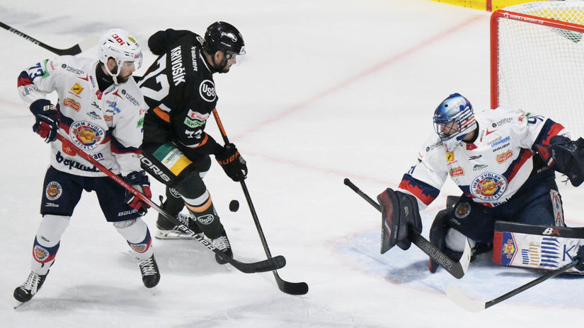SR Hokej TEL Semifinále Play Off Zápas Piaty KEX